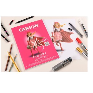 carta extra bianca ad elevata grammatura . 20 fogli blocco collato lato lungo. 250 g/m2