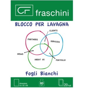 BLOCCO BIANCO 20 FOGLI F.TO 66X95