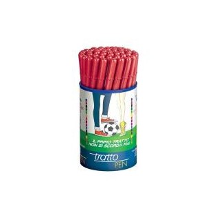CF50 BARATTOLO TRATTO PEN ROSSO