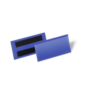 TASCHE PER IDENTIFICAZIONE CON BANDE MAGNETICHE F.TO INSERTO 100X38 MM / DIMENSIONI ESTERNE 113X53 MM