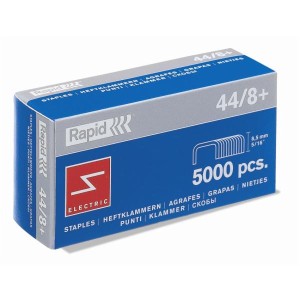 Punti 44 -- 8 mm zincati 5M usati nella maggior parte delle cucitrici elettriche (conf.5000)