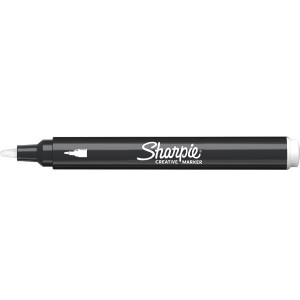 SHARPIE ACRYLIC CREATIVE MARKER punta tonda WHITE