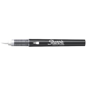 SHARPIE ACRYLIC CREATIVE MARKER punta brush WHITE