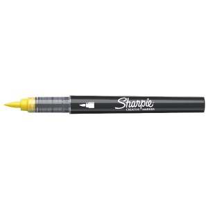SHARPIE ACRYLIC CREATIVE MARKER punta brush YELLOW