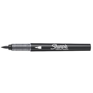 SHARPIE ACRYLIC CREATIVE MARKER punta brush BLACK