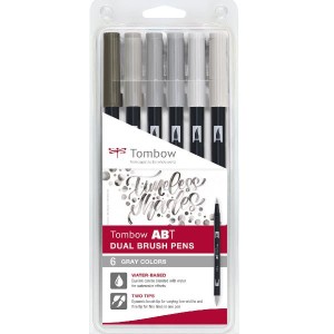 CF6 DUAL BRUSH COLORI GRIGI