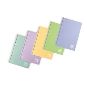 CF6 ONE COLOR FORATO PPL 5M / A5 / 80 GRAMMI / 80 FOGLI+1 ASSORTITO