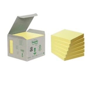 CF6POSTIT 76X76 RICICL GIALLO LIGHT