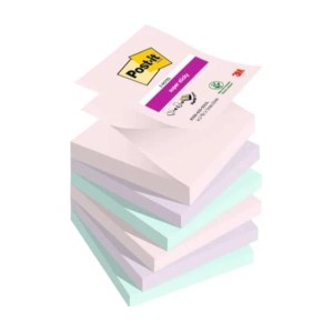 Foglietti Post-it Super Sticky Z-Notes 76 mm x 76 mm 6 blocchetti da 90 fogli - Soulful