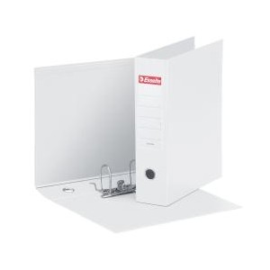 Registratori Eurofile Esselte - F.to commerciale - dorso 8 cm - f.to utile 23x30 cm - bianco