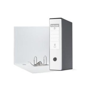 Registratori Eurofile Esselte - F.to protocollo - dorso 8 cm - f.to utile 23x33 cm - bianco (conf.6)