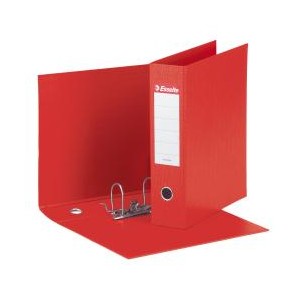 Registratori Eurofile Esselte - F.to commerciale - dorso 8 cm - f.to utile 23x30 cm - rosso (conf.6)