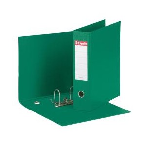 Registratori Eurofile Esselte - F.to commerciale - dorso 8 cm - f.to utile 23x30 cm - verde