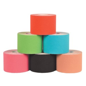 TAPING KINESIOLOGIA 5 m x 5 cm - mix 6 colori (conf. 6 pz.)
