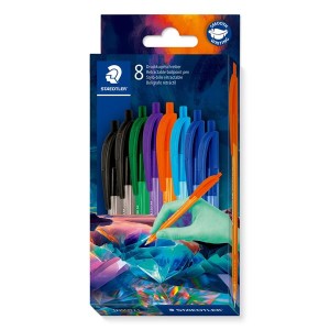 CF8 MULTIVERSE PENNE A SFERA TRATTO M INCHIOSTRO COLORI ASSORTITI FUSTO NEL COLORE DI SCRITTURA