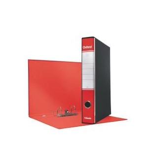 Registratori Oxford Esselte - F.to commerciale - dorso 5 cm - f.to utile 23x30cm rosso (conf.8)