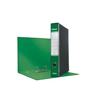 Registratori Oxford Esselte - F.to commerciale - dorso 5 cm - f.to utile 23x30cm verde (conf.8)