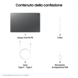 GALAXY TAB S10 FE 5G 8+128GB GRAY