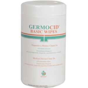 GERMOCID BASIC WIPES - salviettine - alcohol 60 - tubetto (1 flacone da 220)