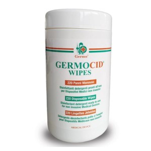 GERMOCID WIPES - salviettine - alcohol 15 - tubetto (1 flacone da 220)