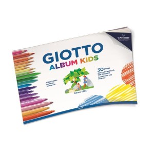 CF5 Album KIDS 30 fogli carta bianca a grana fine 90g/m A4