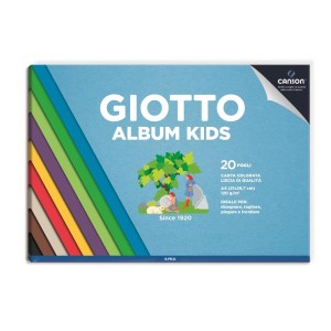 CF5 Album KIDS carta liscia colorata da 120g/m 20 fogli A4
