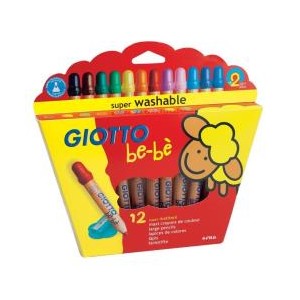 CF12 PASTELLONI LEGNO GIOTTO BEBE