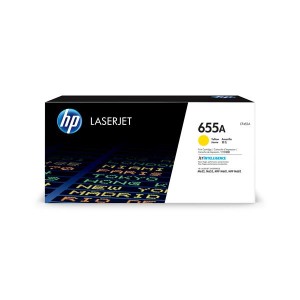 HP 655A Yellow Original LaserJet Toner Cartridge (CF452A)