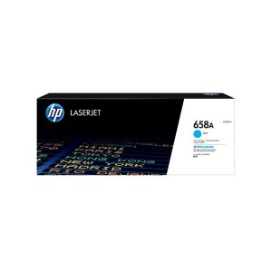 HP 658A Cyan LaserJet Toner Cartridge