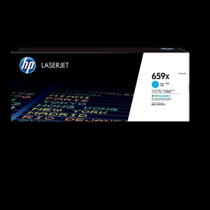 HP 659X High Yield Cyan Original LaserJet Toner Cartridge
