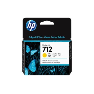 HP 712 29-ml Yellow DesignJet Ink Cartridge