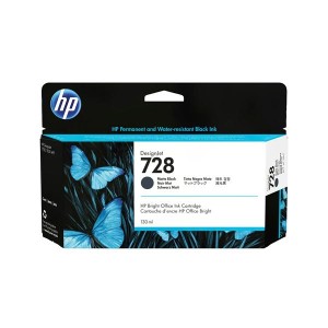 Cartuccia inchiostro nero opaco HP DesignJet 728 da 130 ml