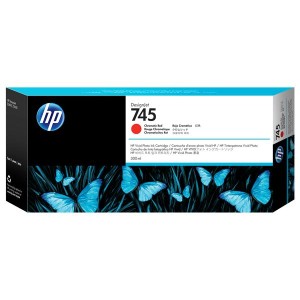 Cartuccia inchiostro HP 745 da 300 ml Rosso Cromatico