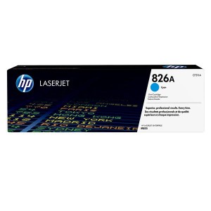 HP 826A Cyan LaserJet Toner Cartridge (CF311A)