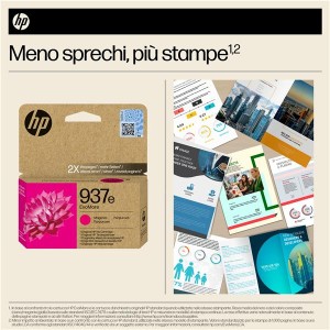 HP 937E EVOMORE MAGENTA ORIGINAL INK CARTRIDGE