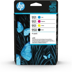 HP 950 Black / 951 CMY Original Ink Cartridge 4-Pack