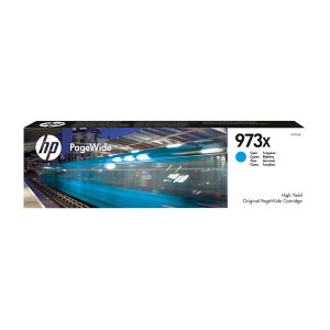 HP 973X High Yield Cyan Original PageWide Cartridge
