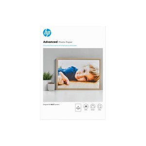 Carta fotografica HP Advanced lucida 250 g/m A3/297 x 420 mm 20 fogli PER STAMAPNTE INK