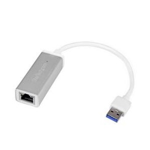 Adattatore di rete USB 3.0 a Ethernet Gigabit - Argento