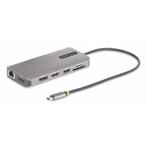 Adattatore USB-C per tre monitor HDMI/DP/lettore di schede